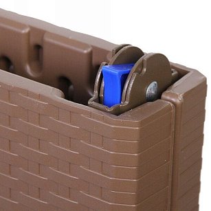 Стол складной 180*75*74см "Венеция" рисунок под ротанг