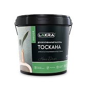 Декоративная штукатурка с эффектом прованс ЛАКРА ДЕКОР Тоскана 4кг