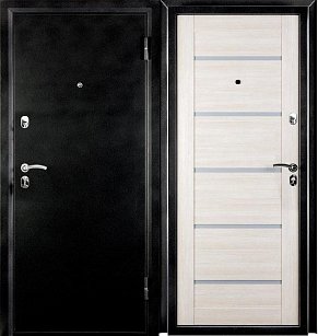 Дверь ЛАРГО-2066/880/L беленый дуб антик серебряный