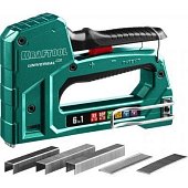 Универсальный алюминиевый степлер для скоб "Universal HD" 6-в-1 KRAFTOOL