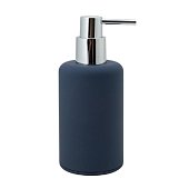 Дозатор жидкого мыла BLAND темно-синий, пластик SWP-7026DBL-01