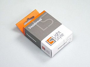 Задвижка Y=45 мм матовая латунь/ LS