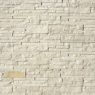 Камень декоративно-облицовочный Монтебелло (Montebello), белый, плоскостной (н/у 0,43м2) А200-00