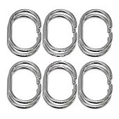 Кольцо для штор "С" хромированный пластик FORA