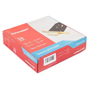 Замок врезной без ручки АЛЛЮР 90 крестовый ключ