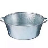 Таз оцинкованный 13л круглый ЛЦ