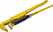 Ключ трубный STAYER "PROFI" рычажный, кованый, прямые губки, № 0, 3/4" 27311-0