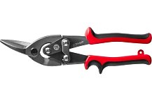 Ножницы по металлу ЗУБР двухрычажные, левые, У8А, 250 мм