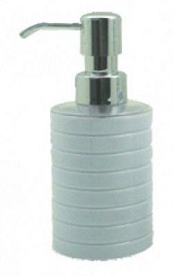 Дозатор жидкого мыла Trento белый, пластик SWP-0680WH-A