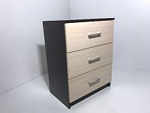 Комод 3 ящика Светлана (Венге/Дуб молочный)