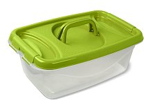 Контейнер для пищевых продуктов 16л Чезаре оливковый