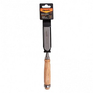 Долото-стамеска 24 мм, деревянная рукоятка Sparta