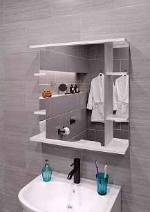 Шкаф зеркальный "Лира  700 " правый