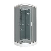 Душевая кабина Прайм-Сатин М3 (90*90 А) низкий поддон стекло вельвет