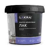Защитно-декоративный лак ЛАКРА ДЕКОР Бесцветный 0,9кг