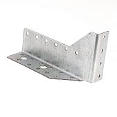 Опора балки 25х140мм левая (белый цинк 1 шт) Опора балки 25х140мм левая (белый цинк 1 шт)