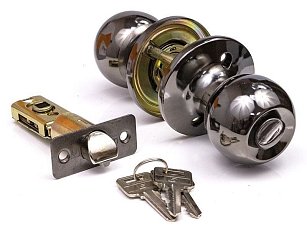 Ручка-защелка "шарик 501" ключ-завертка 512785 (ls 501 ET bn) черный никель /ls