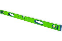 Уровень алюминиевый УСМ-0,5-1000, фрезерованный, 3 глазка, магнитный, рукоятки, 1000 мм Сибртех