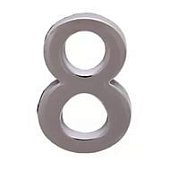 Цифра дверная АЛЛЮР "8" на клеевой основе хром (600,20) Цифра дверная АЛЛЮР "8" на клеевой основе хром (600,20)