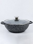 Казан 280/100 4л Тимьян Induction литая ручка с крышкой (п/у) Bonaffini, BON519КН4Т