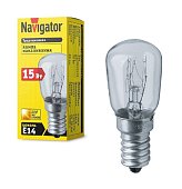 Лампа накаливания РН 15Вт E14 T26 Navigator (61203 NI-T26)