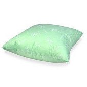 Подушка "Бамбук" с  наполнит."Лебяжий пух" 68*68 см в чехле из жаккардового сатина с молнией