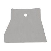 Шпатель резиновый белый 100мм Белый 300 Россия 1209110