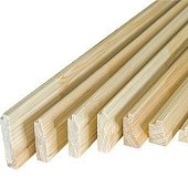 Погонаж Багетный ПБ-13х49 тип 1, сращенный, б/с, L=2,2м