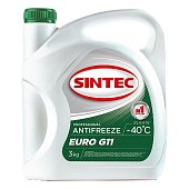 Антифриз SINTEC G-11 EURO -40°C 3кг (зеленый)