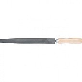 Напильник, 150 мм, плоский, деревянная ручка СИБРТЕХ