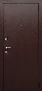 Дверь металлическая Гарда Муар 8мм Венге (860L)