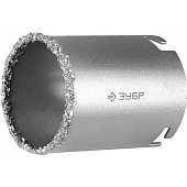 Кольцевая коронка ЗУБР "ПРОФЕССИОНАЛ" c карбид-вольфрамовым нанесением, 67 мм, высота 55 мм