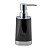 Дозатор жидкого мыла GLOSS черный, полипропилен SWP-1901BLK-01