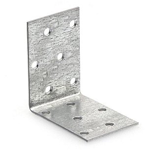 Крепежный уголок равносторонний 60х60х40мм оцинкованный