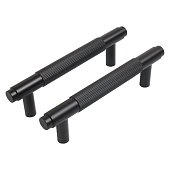 Ручка-скоба мебельная StahlBuro AP2309-96 2шт., BL матовый черный