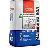 Наливной пол цементный Старатели "Высокопрочный" 25 кг Наливной пол цементный Старатели "Высокопрочный" 25 кг