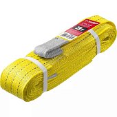 Текстильный петлевой строп желтый СТП-3/4 Зубр 43553-3-4