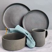 Набор столовый Jewel Смок 16 предметов (керамика)  ПС0005-15