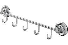 Держатель для полотенец с 5 крючками "DROP" FORA