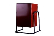 Урна уличная для мусора 26л бордовая Универсал УУ0260бд