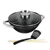 Казан чугунный с крышкой 3л.SATOSHI