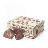 Малиновый кварцит фракция 40-80 мм (20 кг, коробка, колотый)