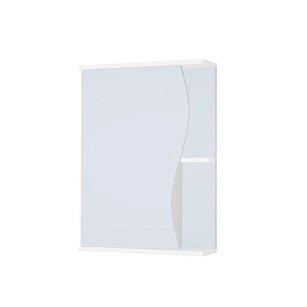 Шкаф зеркальный "Волна 500 " левый