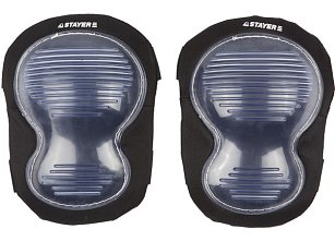 Наколенники STAYER "MASTER" с двойной пластиковой накладкой