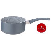 Ковшик Agness "BLACK MARBLE" с антипригарным покрытием 1000 мл 14*7 см