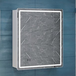 Шкаф зеркальный Geometry Comfort 500 с подсветкой