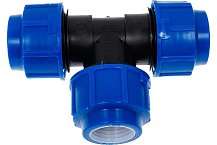 Тройник зажимной 25 ПЭ LAMMIN