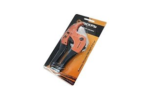 Полуавтоматические ножницы для ПВХ труб 42 мм, тефлон Вихрь