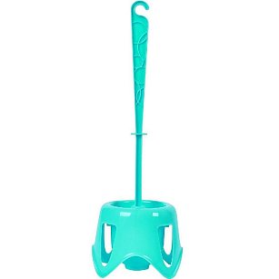 Комплект WC Disco (ёршик+подставка) аквамарин