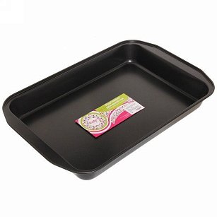 Противень металлический 44*28,5*5,5см с антипригарным покрытием "Селфи"